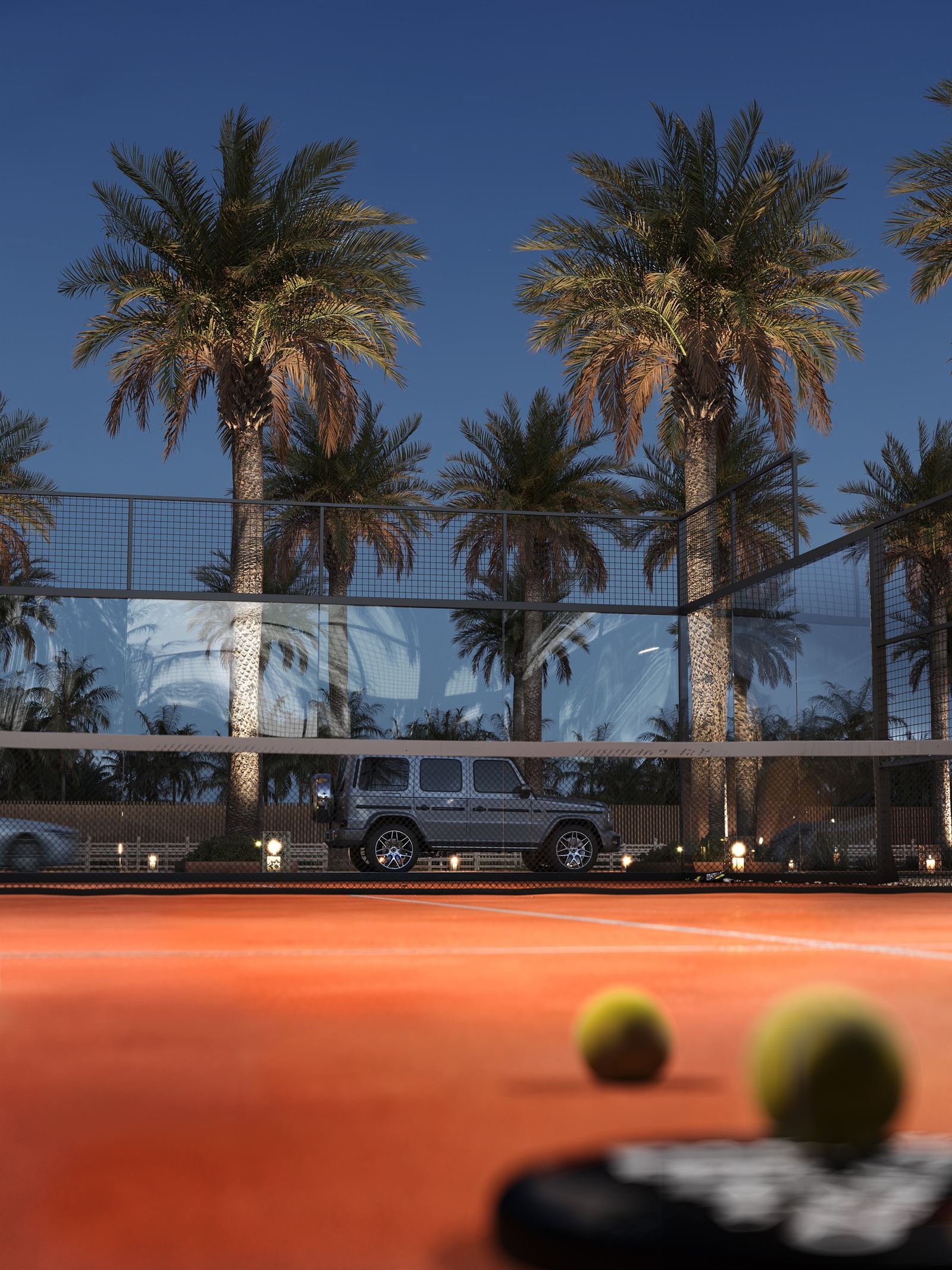 Farm A — close up padel