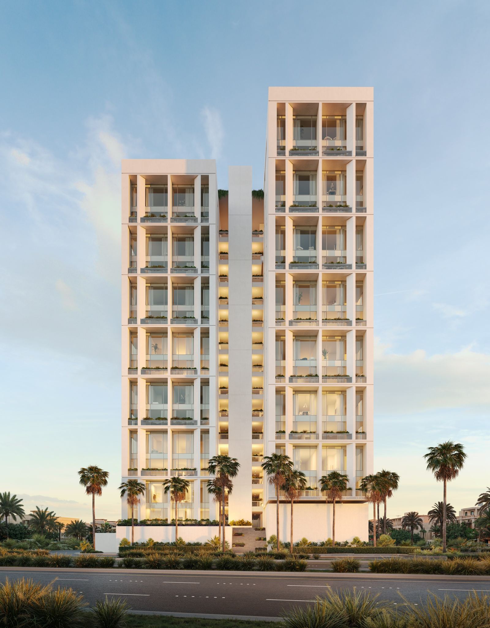 The Wave Tower — architectural view 1