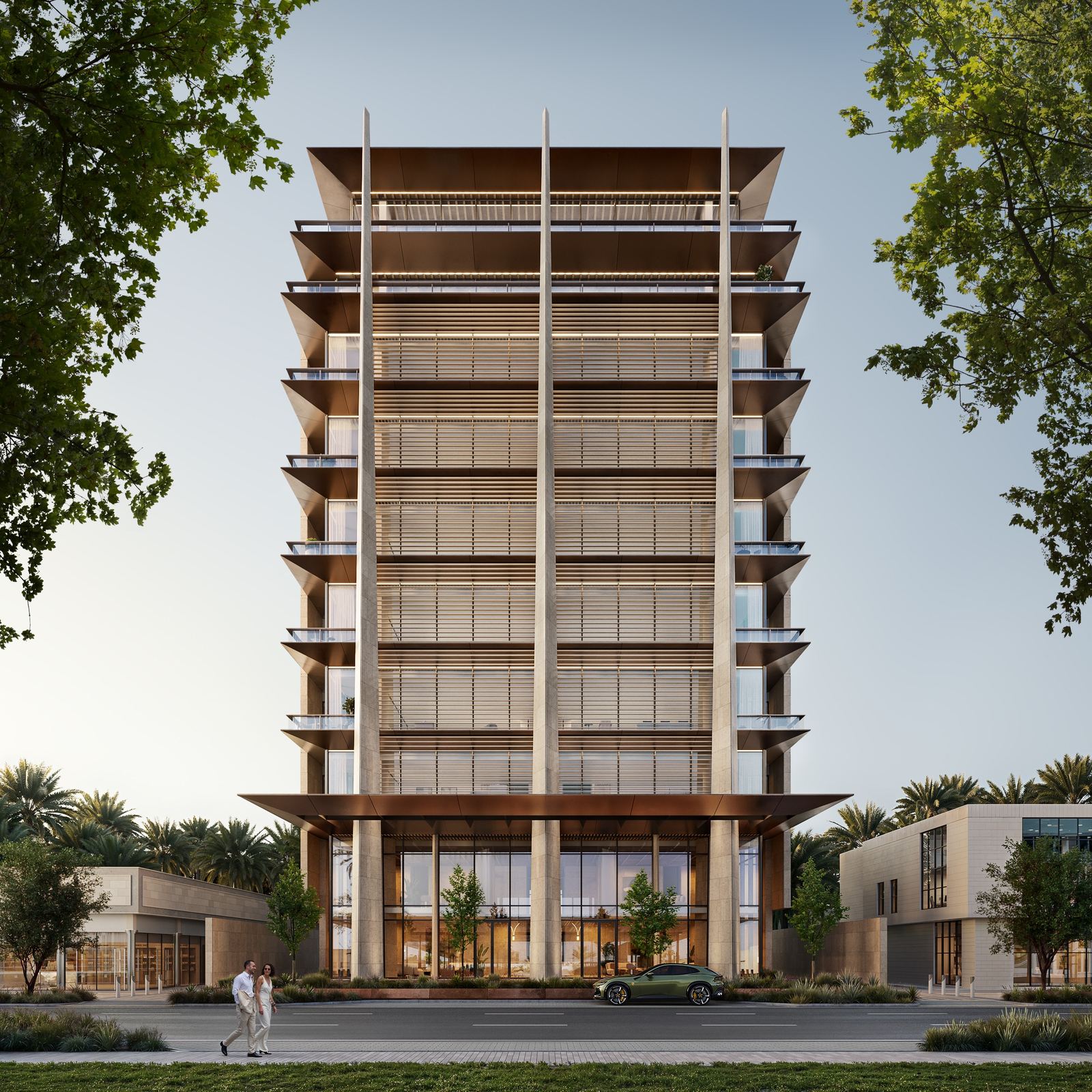 O Tower — architectural view 2