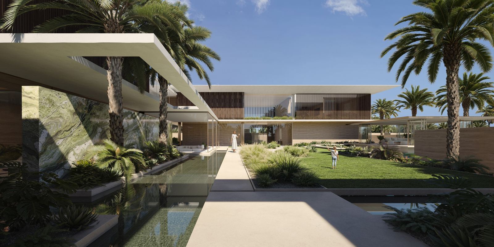 Villa A — architectural view 2