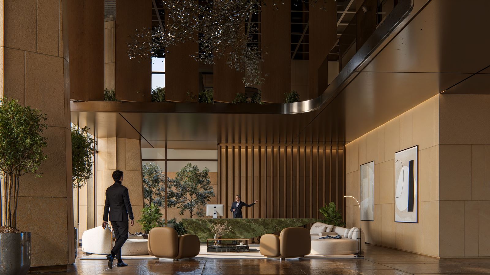 O Tower — interior