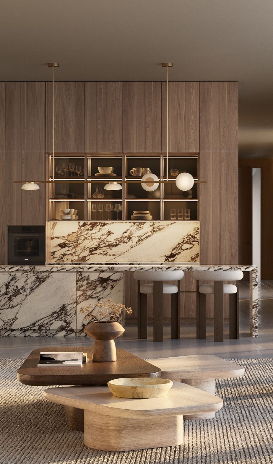 Tower 55 — living room