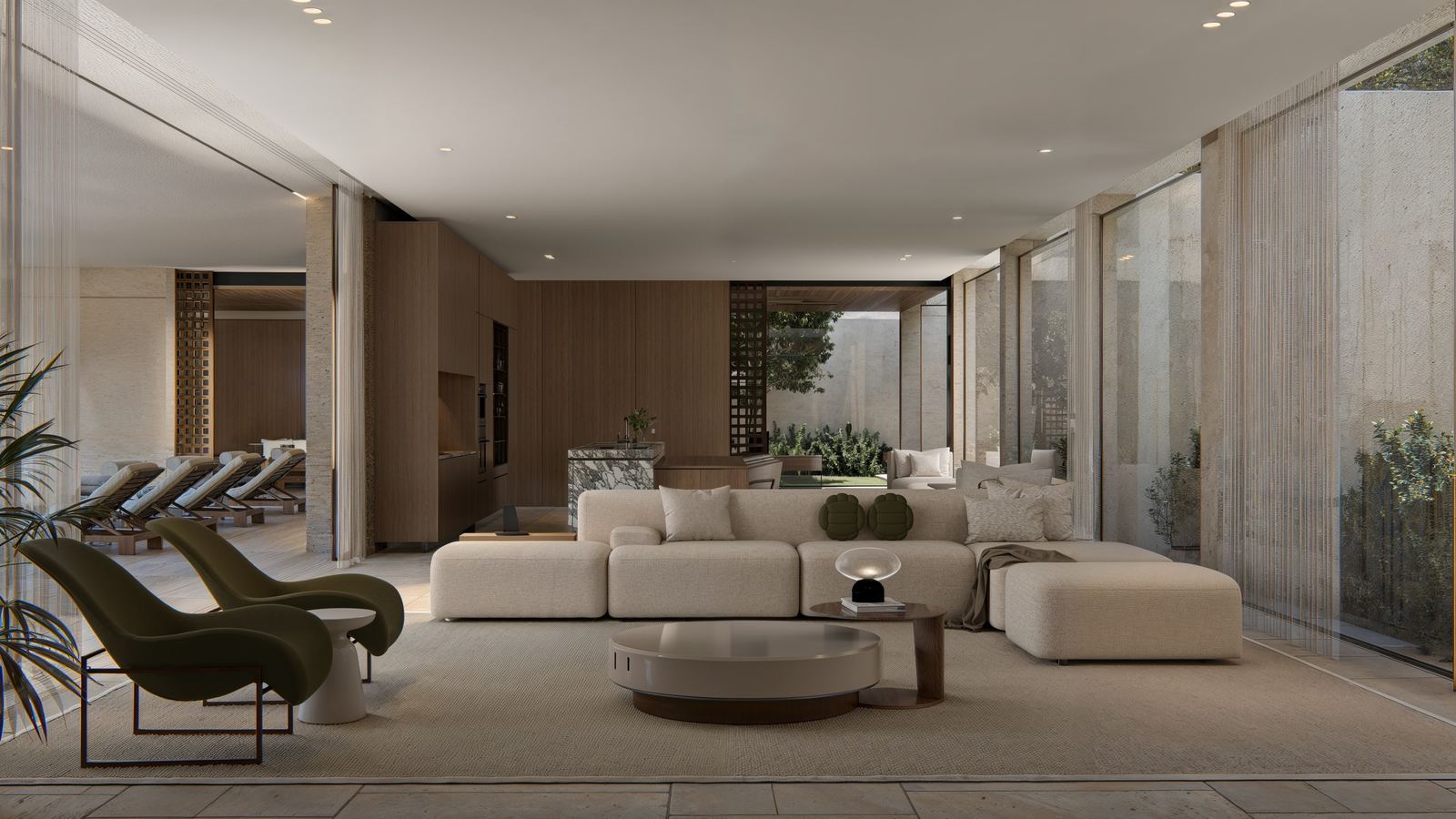 Al Baker — family living area