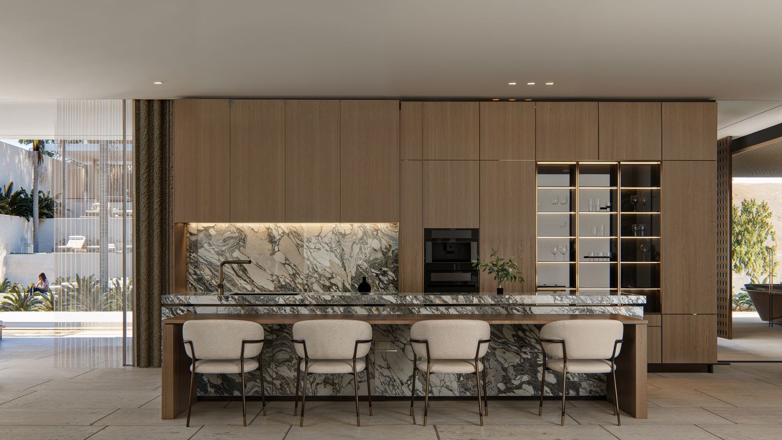 Al Baker — family kitchen