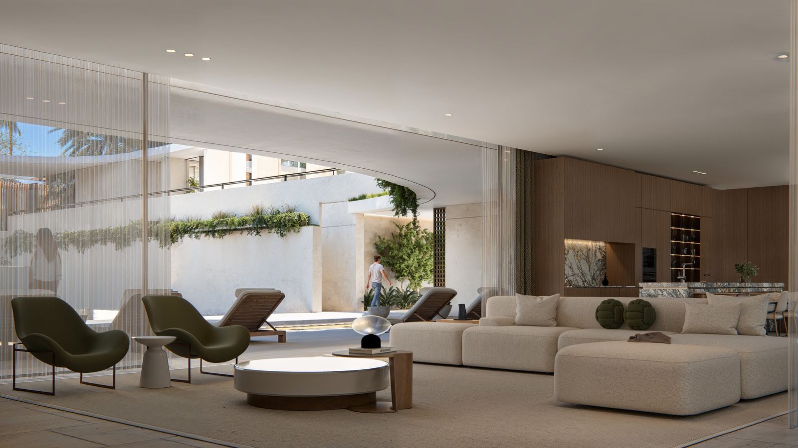 Al Baker — family living area