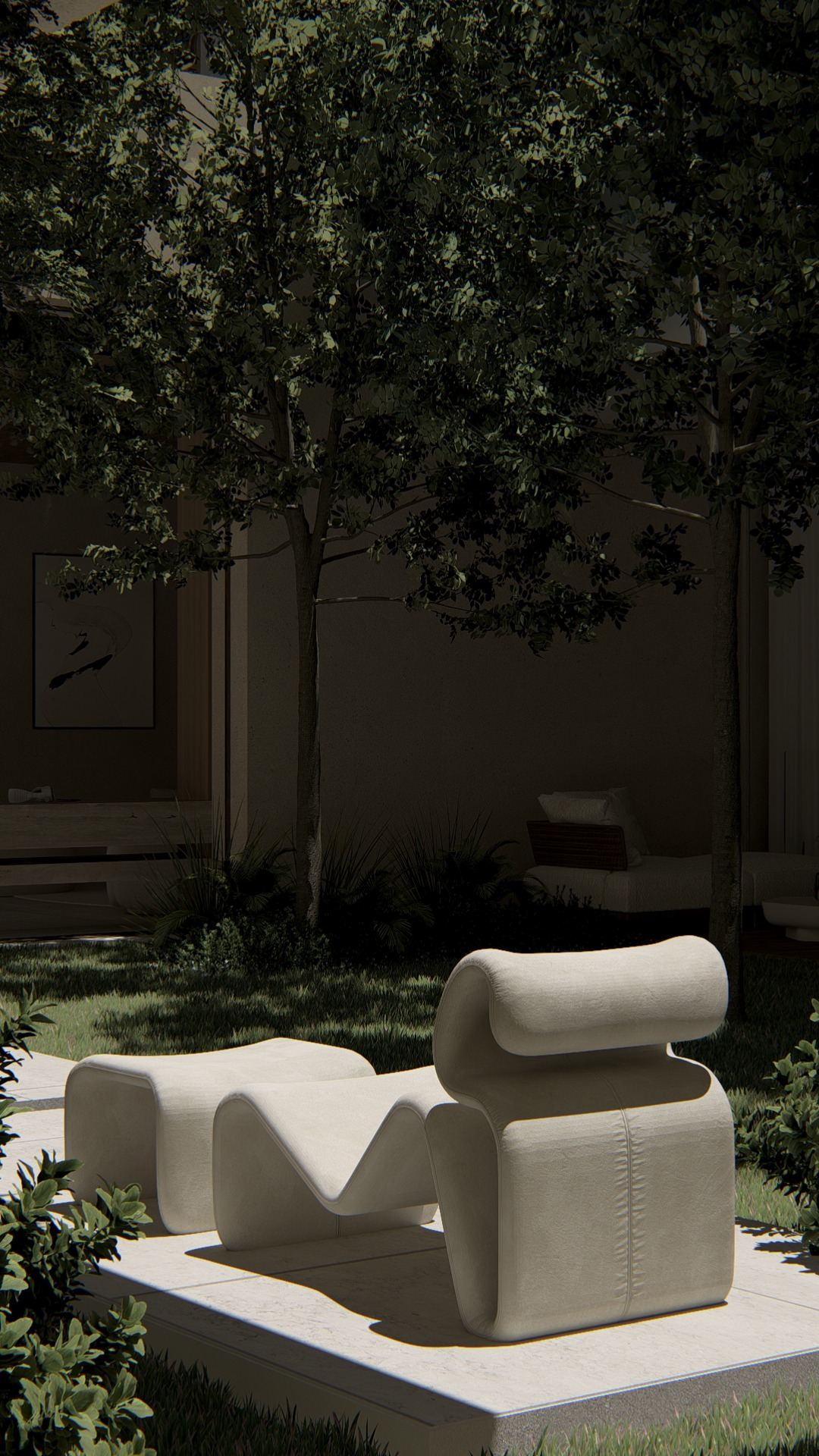 Al Baker — courtyard