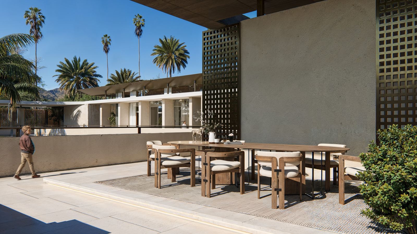 Al Baker — dining view